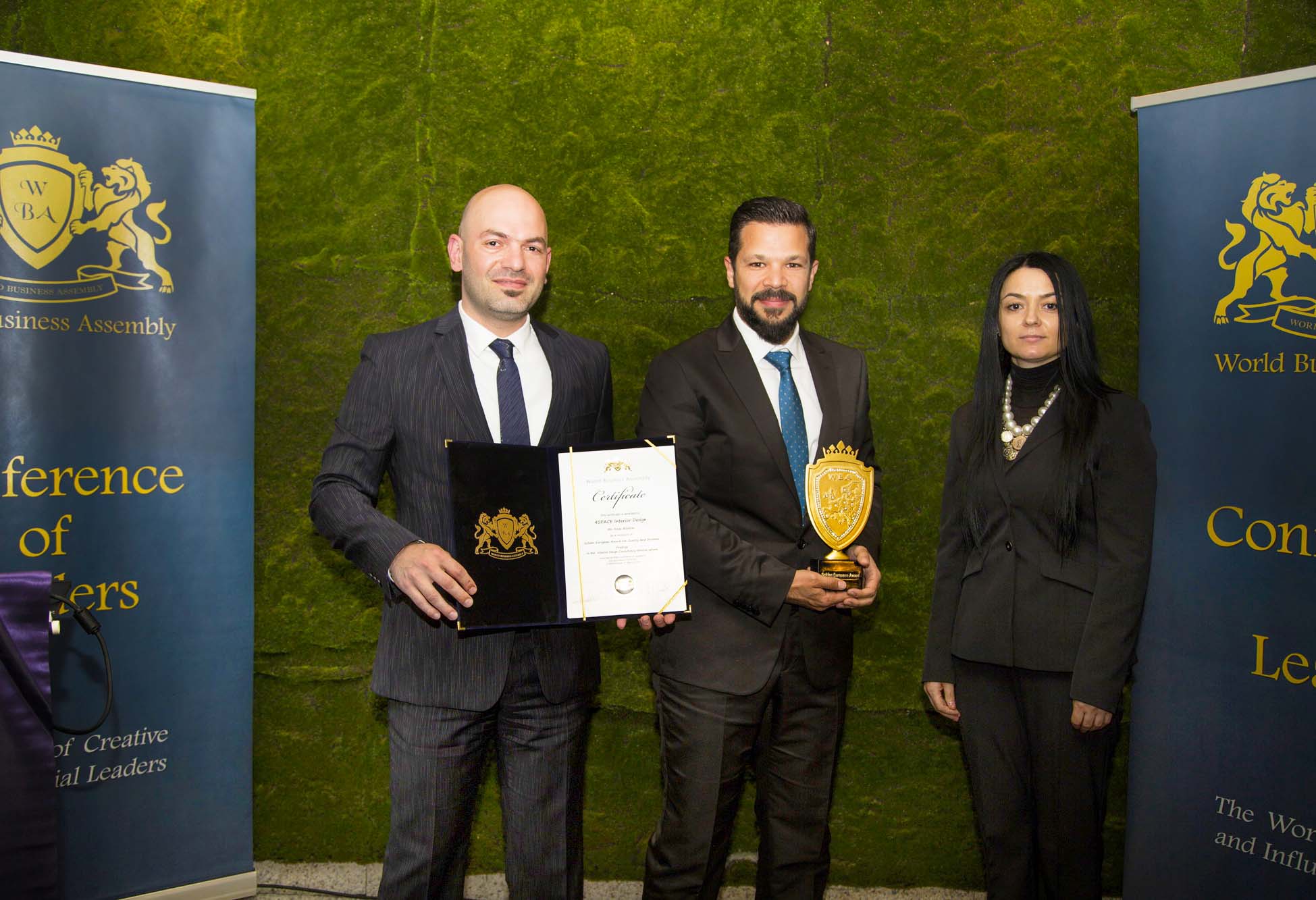 Amjad hourieh-4space-wins-golden-european-award