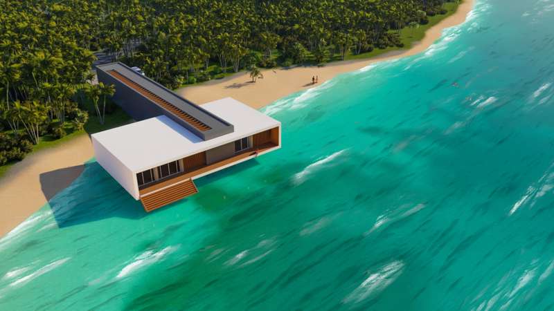Floating Beach House 04