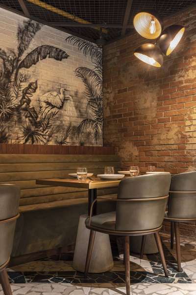 Charcoal Garden Restaurant And Cafe - Interior Design Company In Dubai