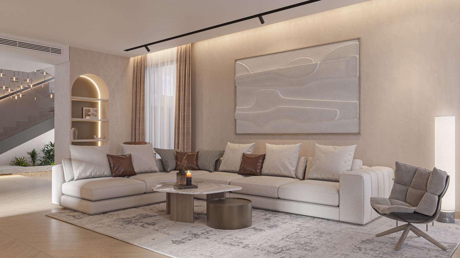 4SPACE Designs Jumeirah Residential Private Villa in Dubai