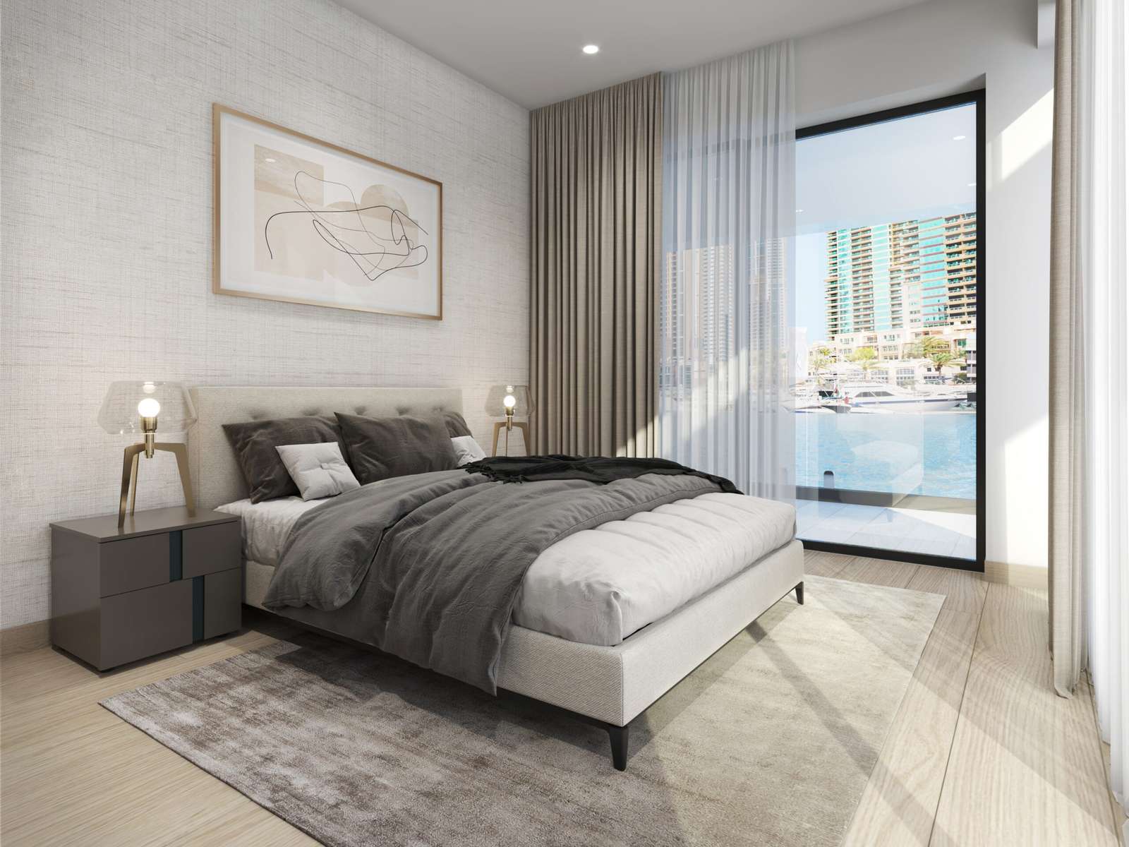 Floating Villa at Sea Palace in Dubai - Design by 4SPACE