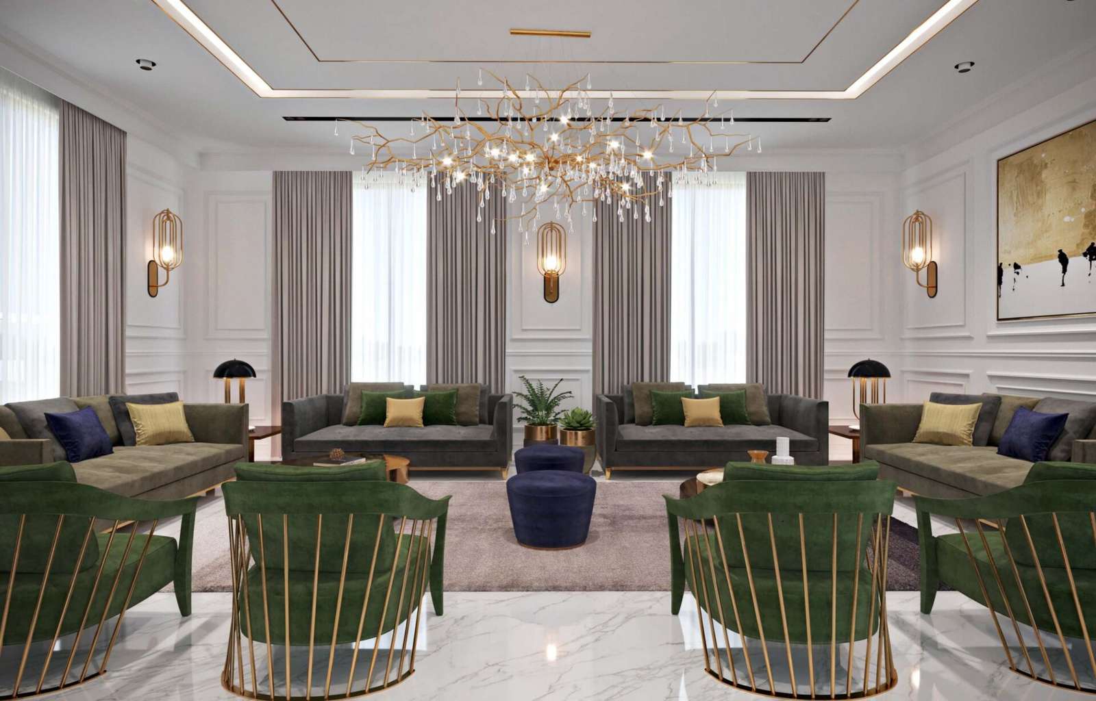 4SPACE Designs Private Villa in Riyadh, Saudi Arabia