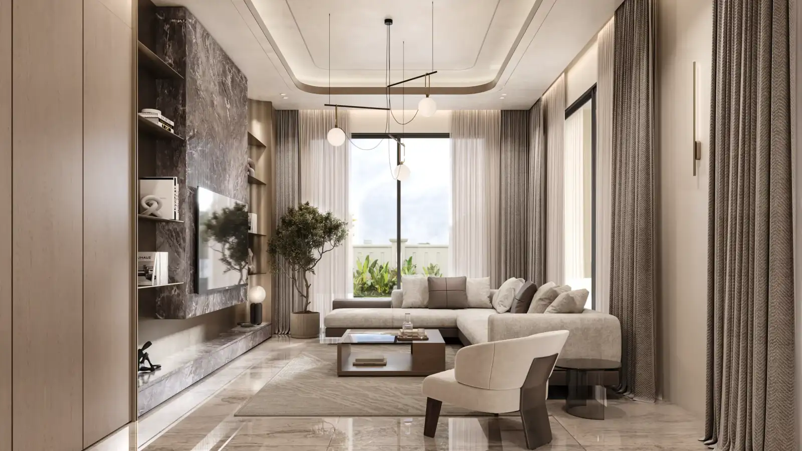 Neutral Color Palettes with Bold Accents