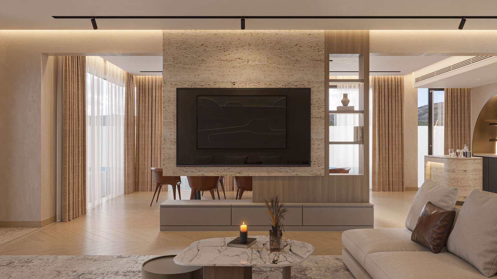 4SPACE Designs Jumeirah Residential Private Villa in Dubai