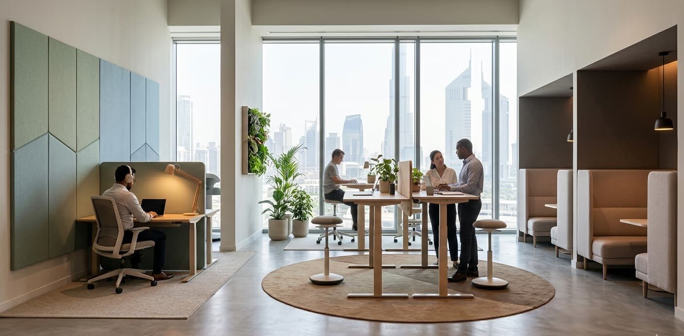 Neurodiverse Design: Creating Inclusive Workspaces for Different Cognitive Needs in the UAE 