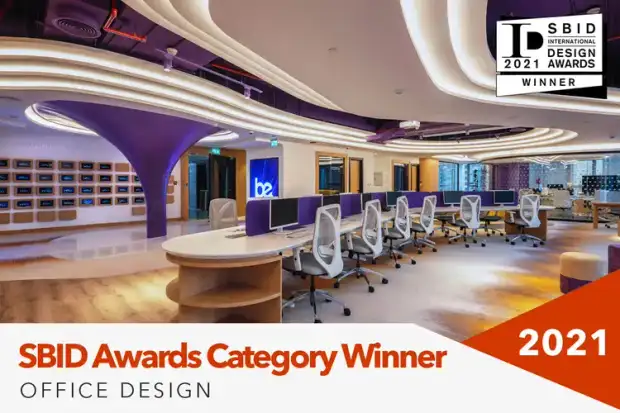 An Award Winning Design Company – 4SPACE Design won SBID 2021 Office Category